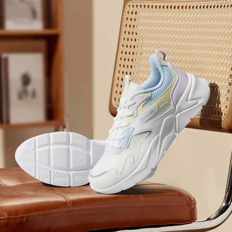 乔丹 【网面透气】女跑步鞋轻便舒适运动鞋休闲鞋缓震回弹复古跑鞋学生