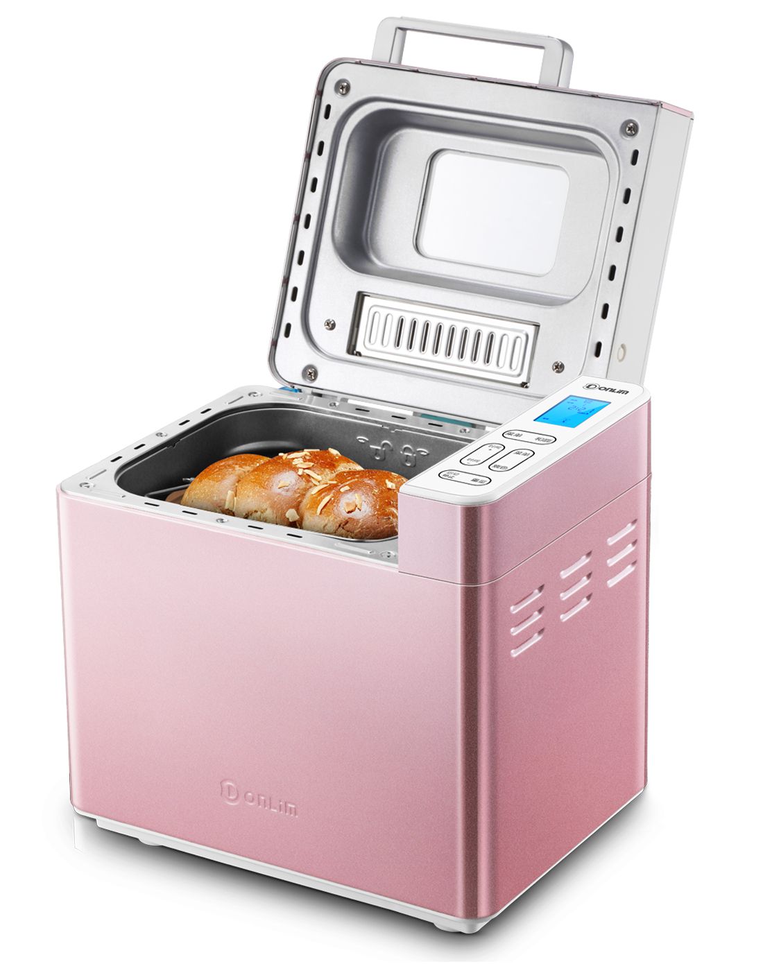 全钢智能撒果料【劲道揉面】面包机