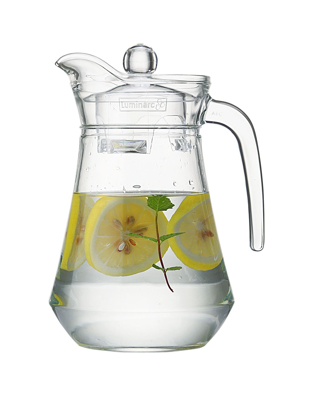 乐美雅 鸭嘴壶玻璃水具7件套1壶6杯