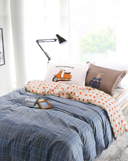 5m全棉高支高密四件套