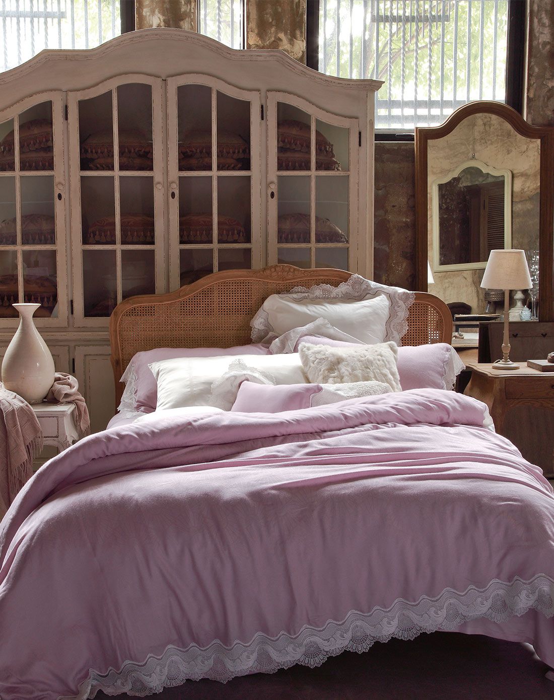 罗莱旗下高端家纺专场yolanna家纺套件床安尼塔莫代尔四件套yt125