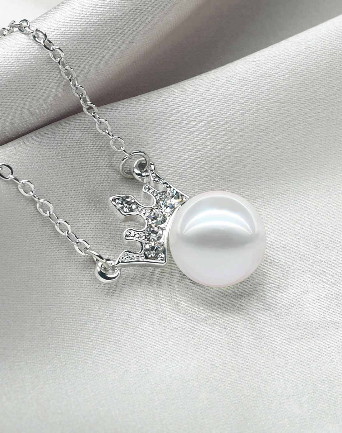 水年华snh珍珠水年华 桂冠款珍珠吊坠唯品会专供snh2015391_唯品会