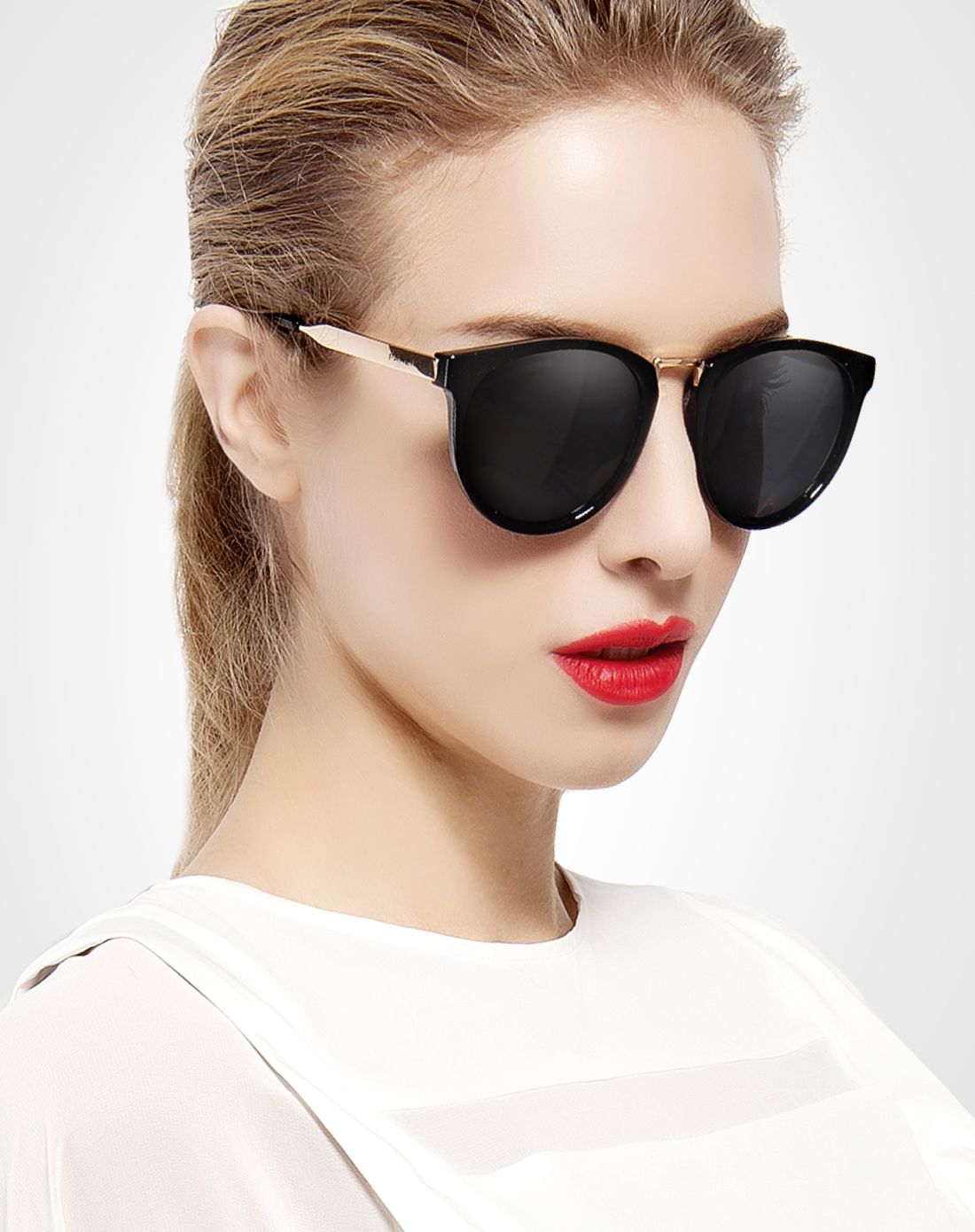 帕森parzin眼镜专场帕森 【top人气】复古大框人气偏光太阳镜929705_