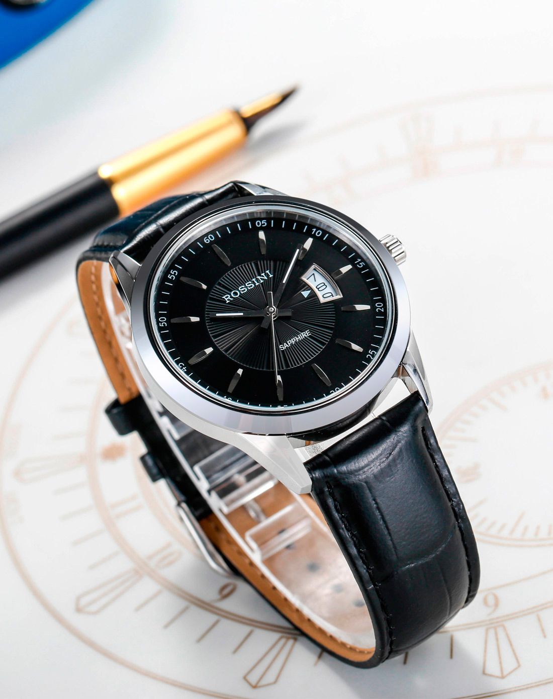 罗西尼 时尚商务石英男表514631