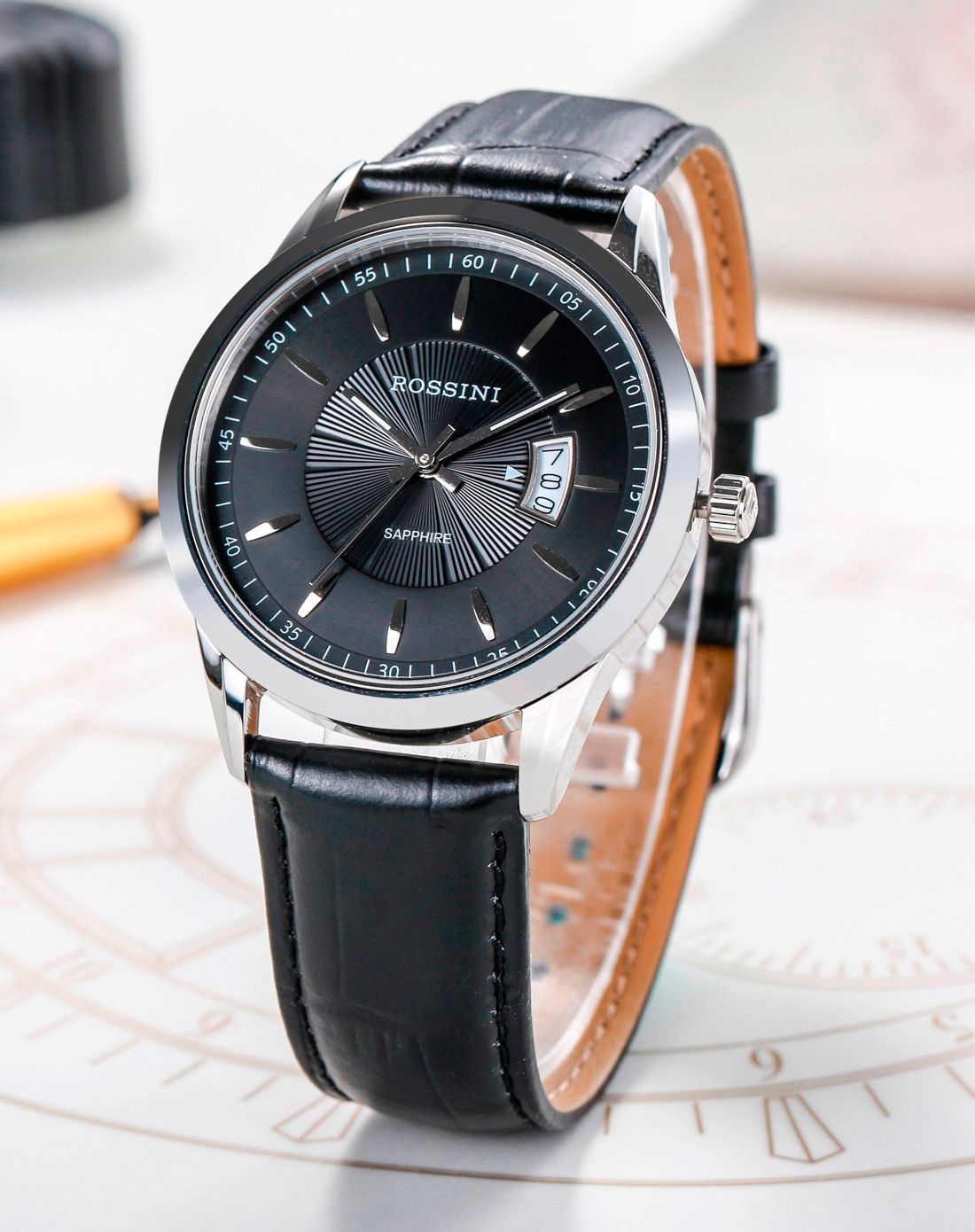 罗西尼 时尚商务石英男表514631