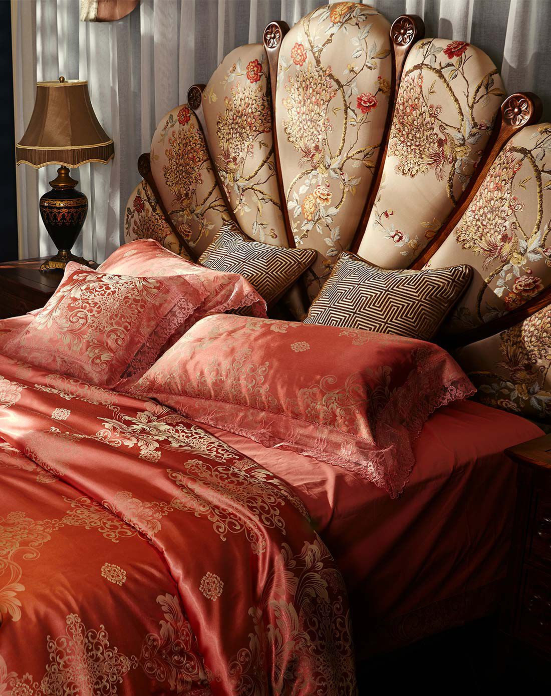 1.8m床天丝丝棉大提花四件套蕾欧娜