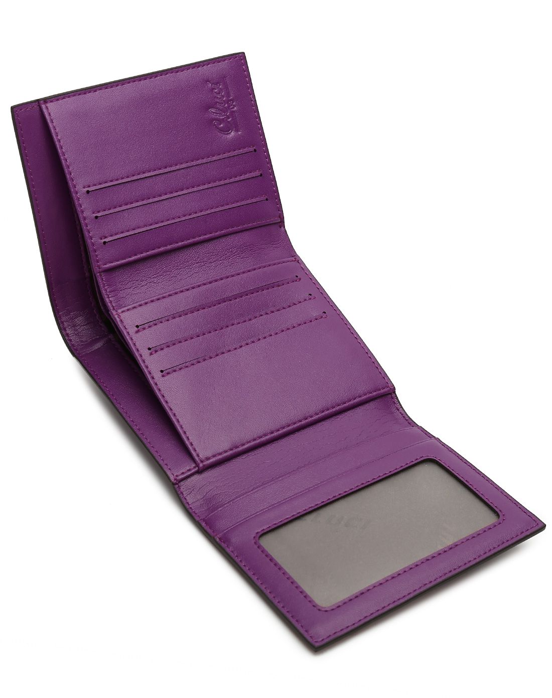 女士紫色时尚钱包