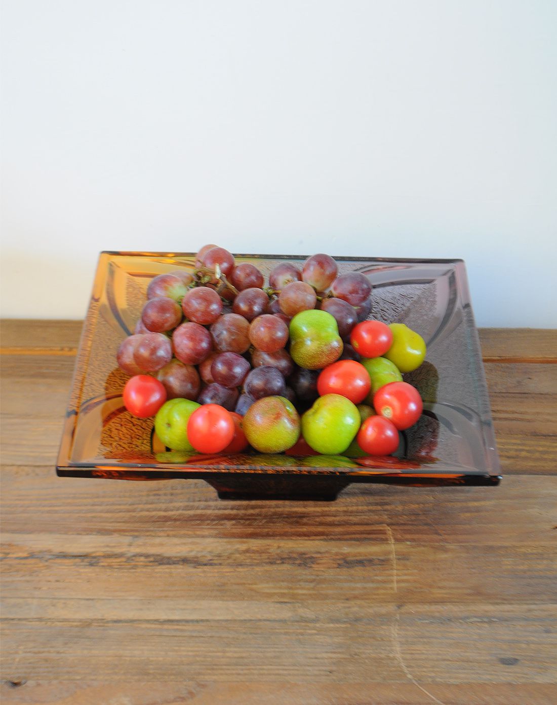 艺术家系列纯手工琉璃摆件方形果盘