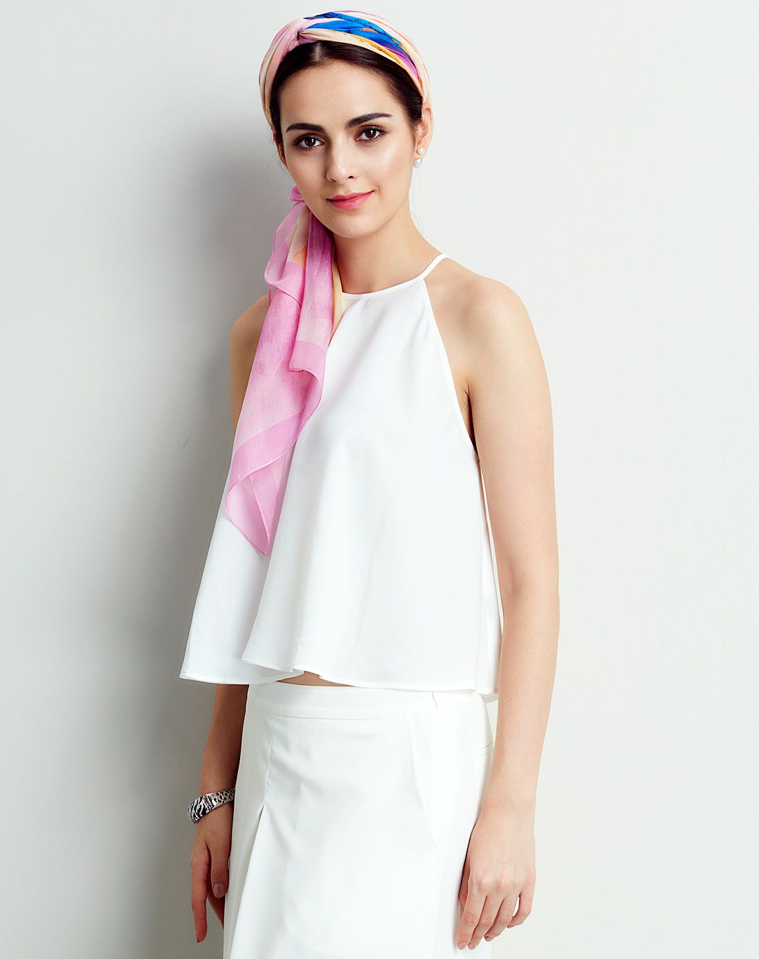 丝界 炫彩魅惑飘逸洒脱时尚真丝丝巾