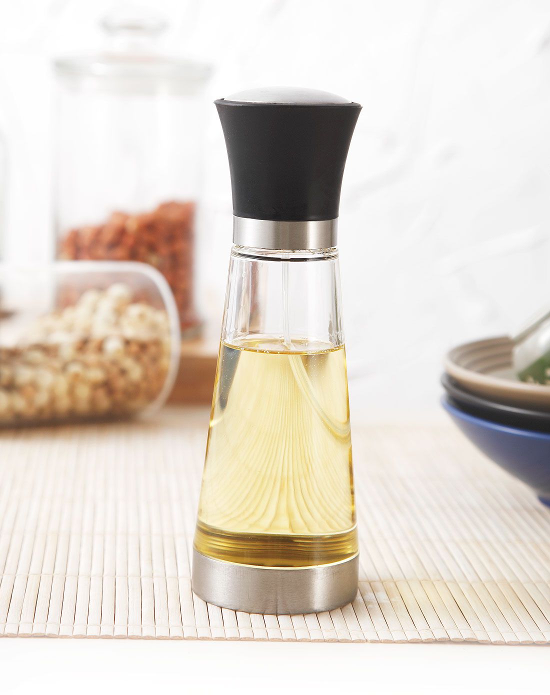 家居亚克力可控喷油瓶(黑色)