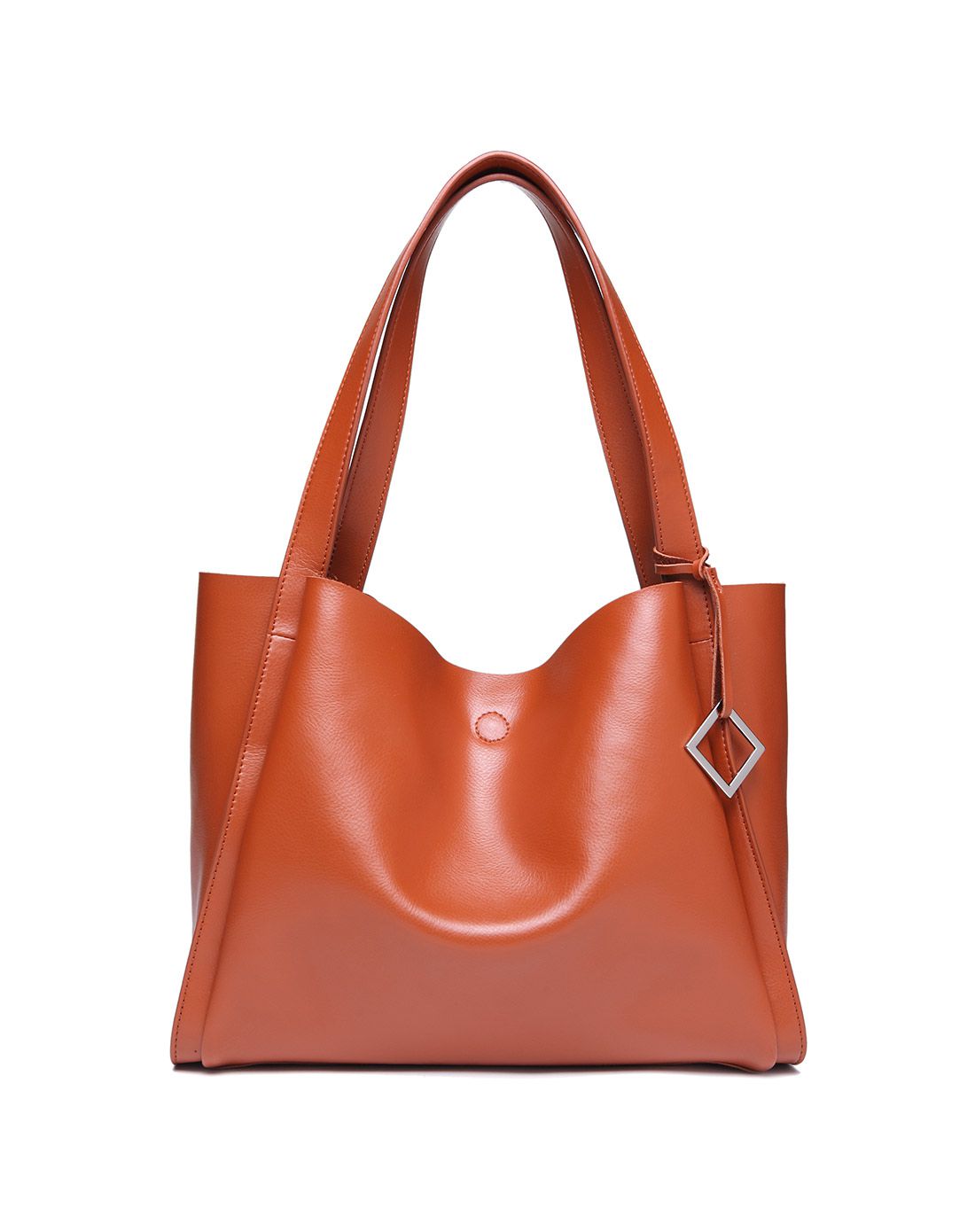 玫红色the new tote单肩托特包