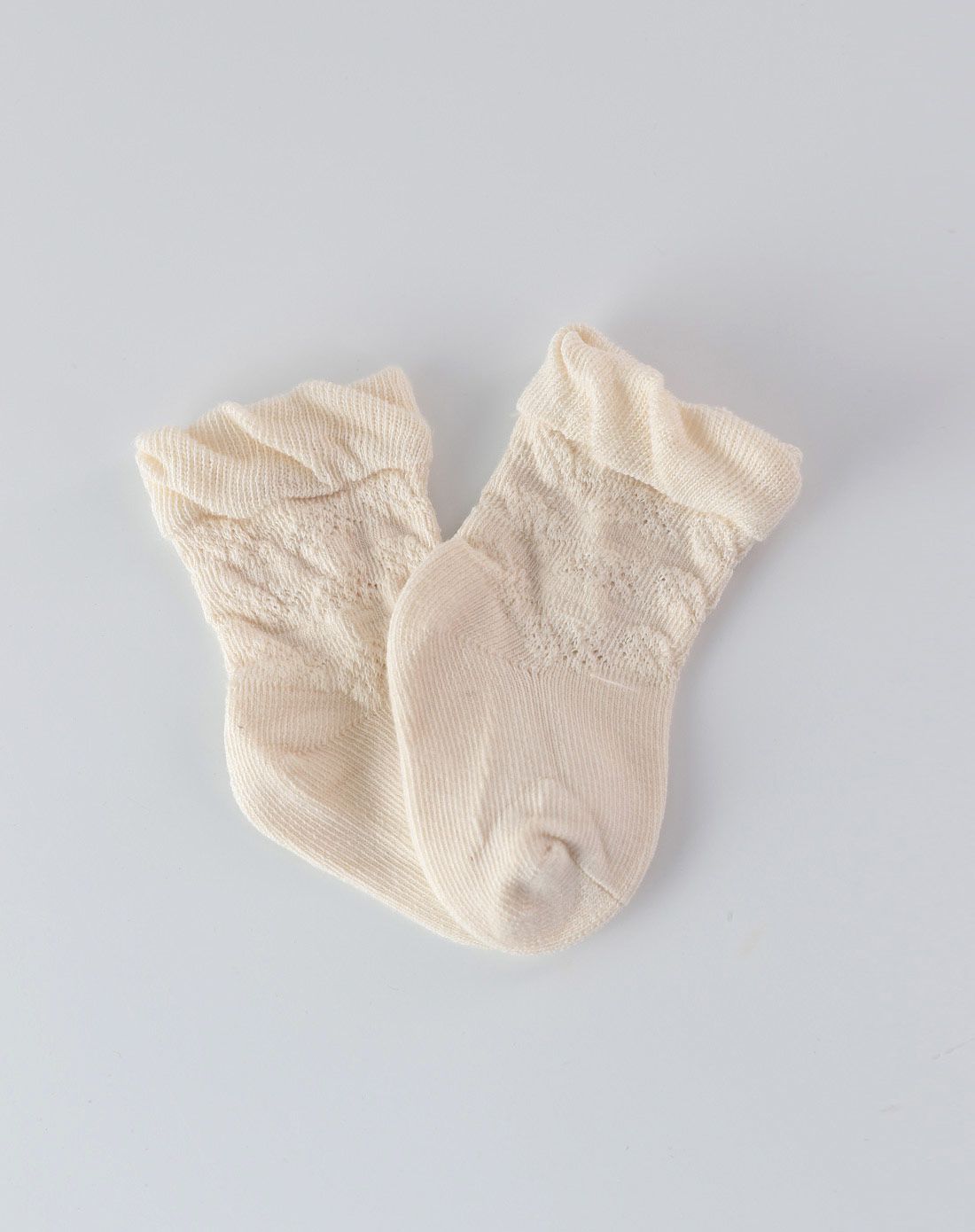 婴童米色袜子(两双装)