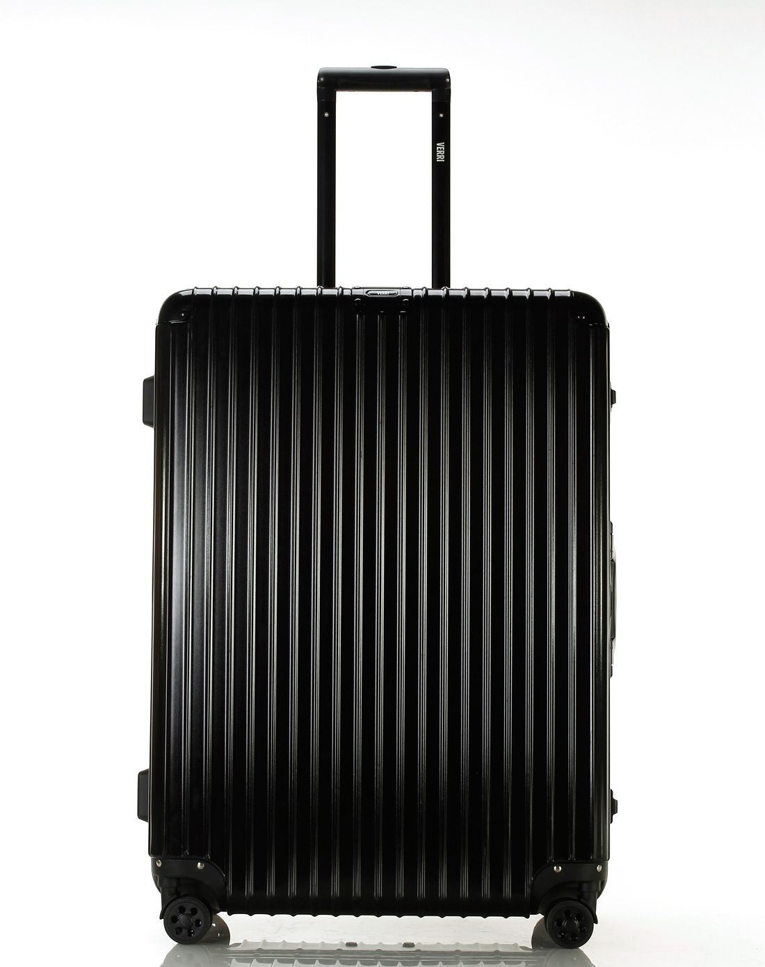 verri铝框海关锁拉杆箱亚光黑色24寸