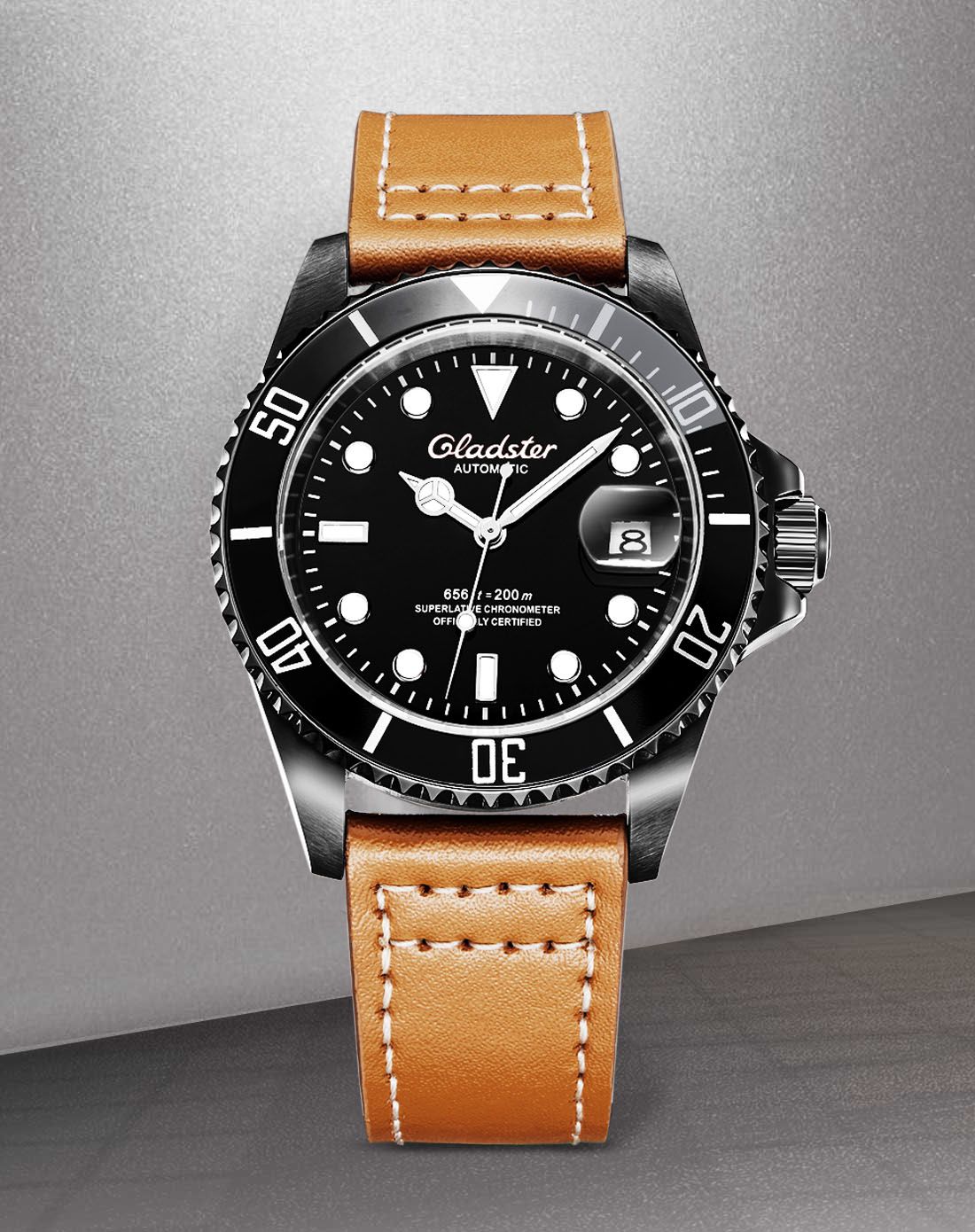 格莱诗特gladstergladster 〔唯品首发]经典机械男表l