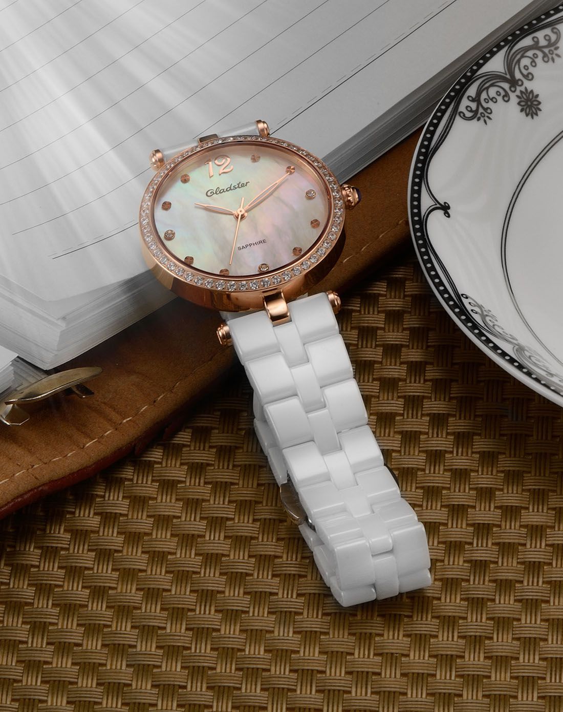 格莱诗特gladster手表专场 gladster 陶瓷精致时尚女表