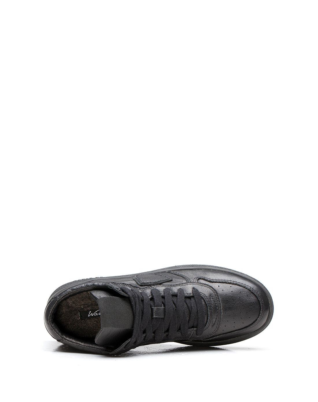 万里马wanlima潮流休闲万里马 潮流时尚金属皮系带高帮鞋百搭女鞋1980