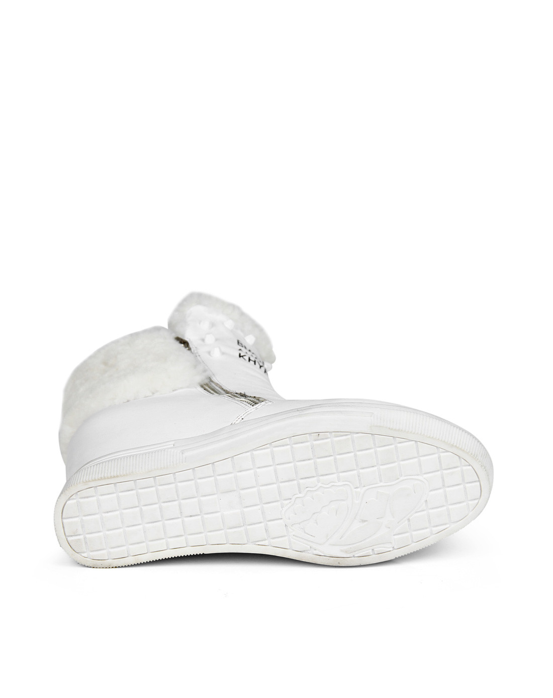 威尼女鞋白色牛皮配贵气羊羔毛中筒靴vsh51-gd3190-04r_唯品会