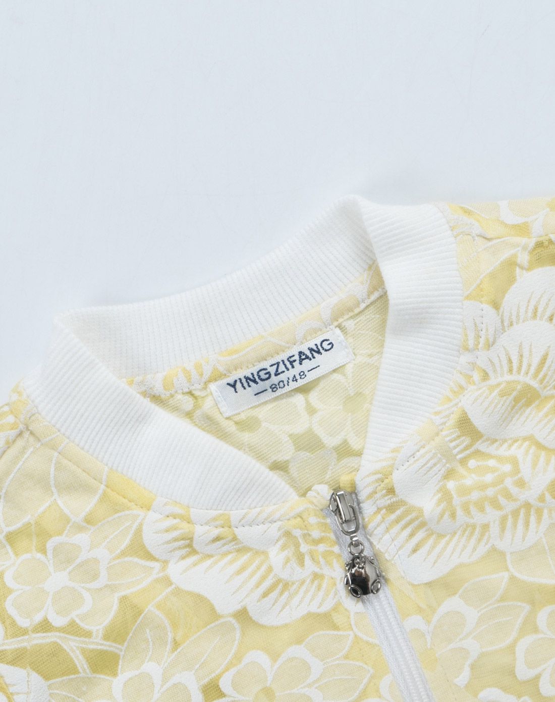 婴姿坊yingzifang婴童服饰专场女童黄色印花长袖外套d2520902933_唯品