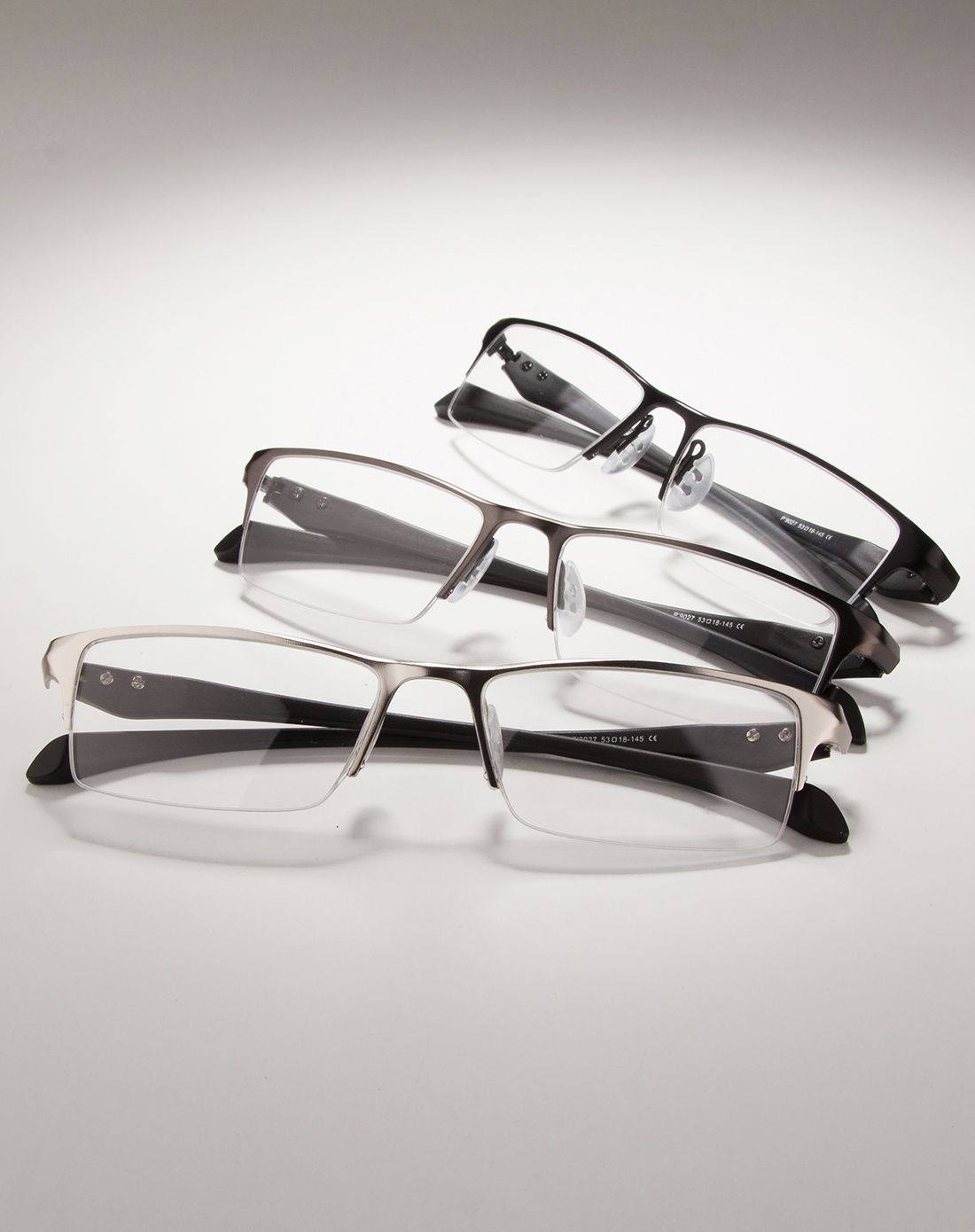 男女款枪色纯钛休闲百搭近视镜架