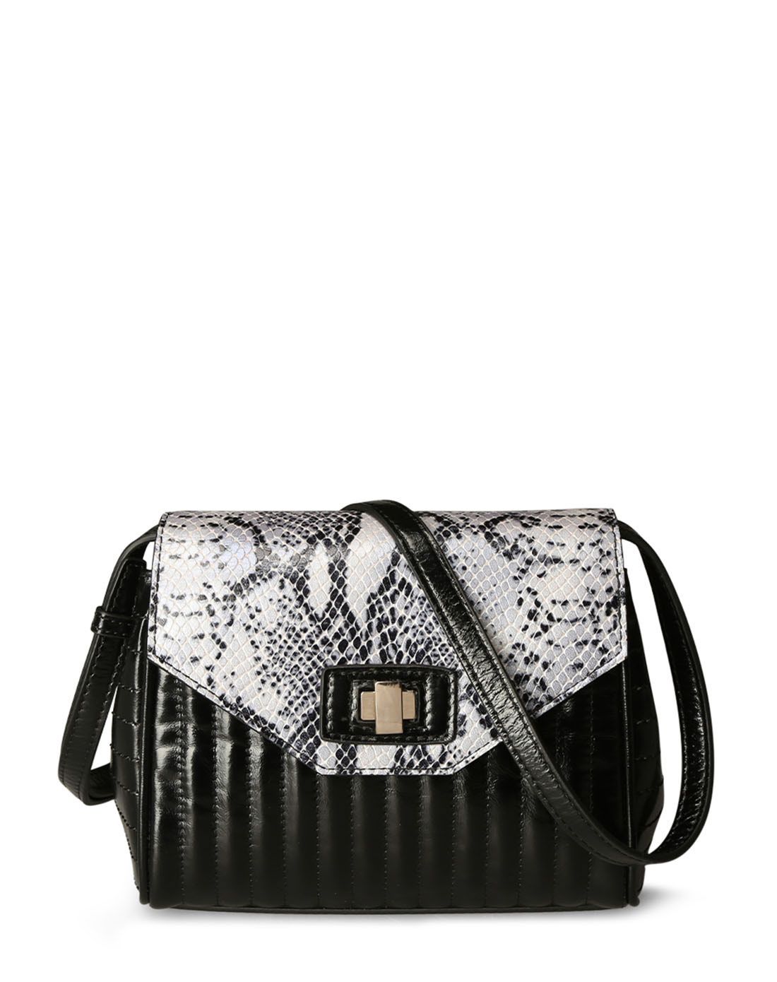 comico高美高紫红色蛇纹斜跨包c5216