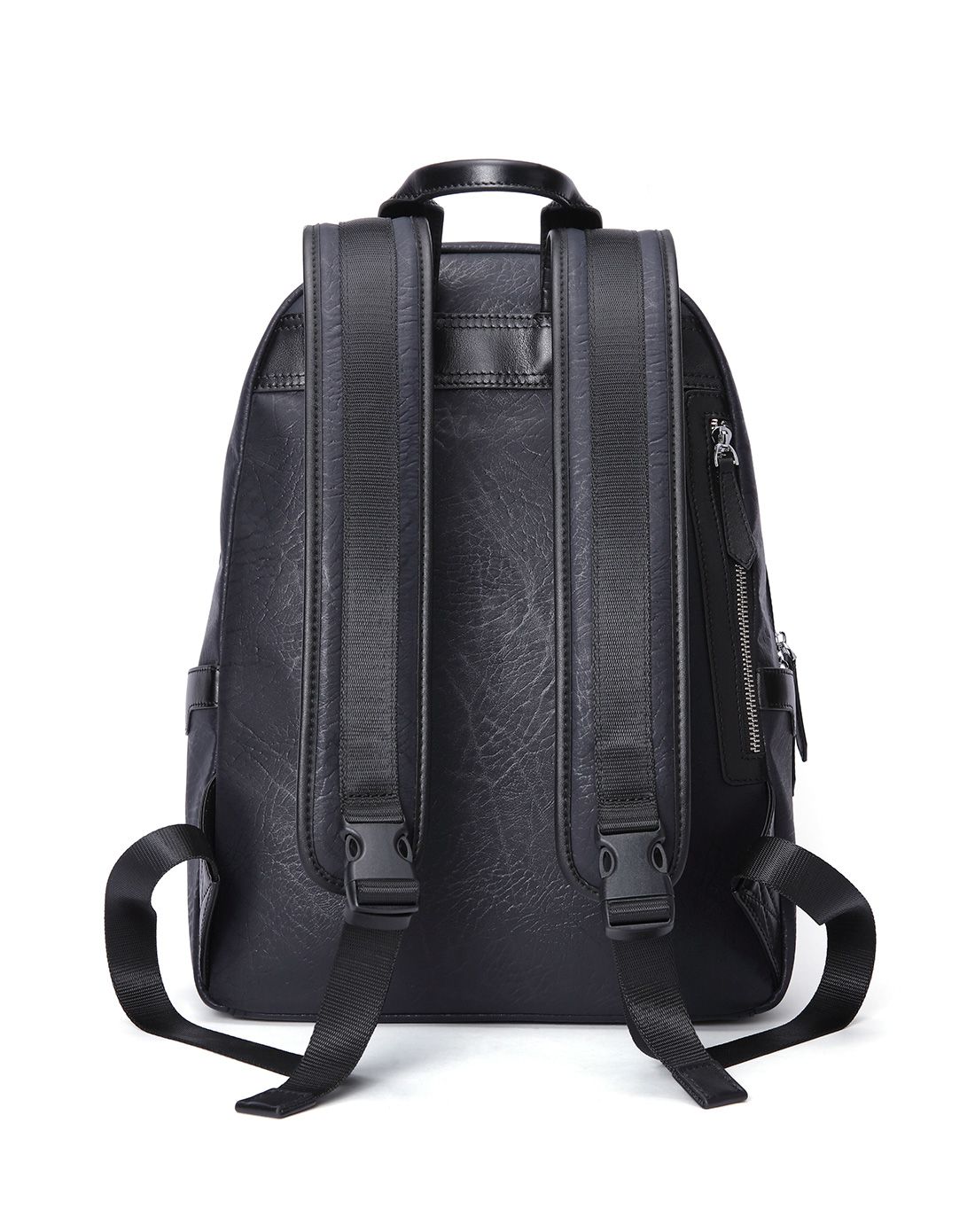 尼龙布新品男款黑色休闲百搭双肩包