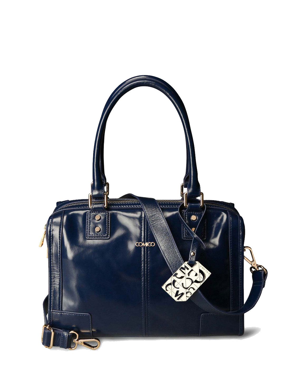 comico高美高女款黑色时尚斜跨包c4963