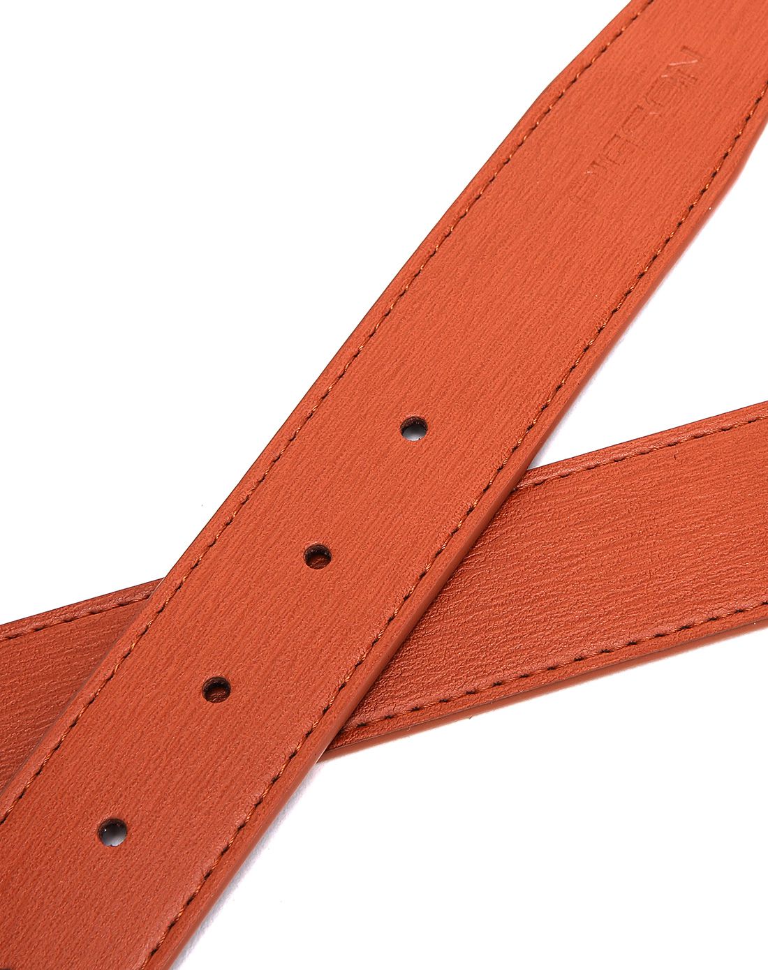 男士水波纹牛皮休闲商务皮带