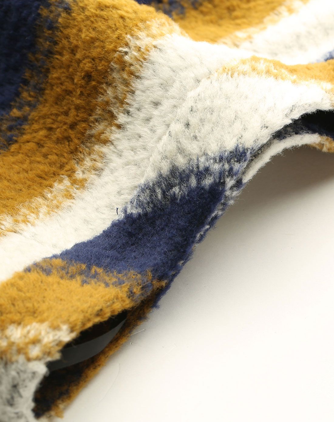 oece藏青色复古条纹高腰a字修身半身裙164ks05030_唯品会