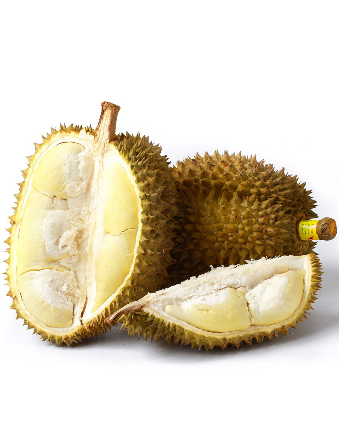 世果汇 泰国金枕头榴莲1-2个 7.5-9斤