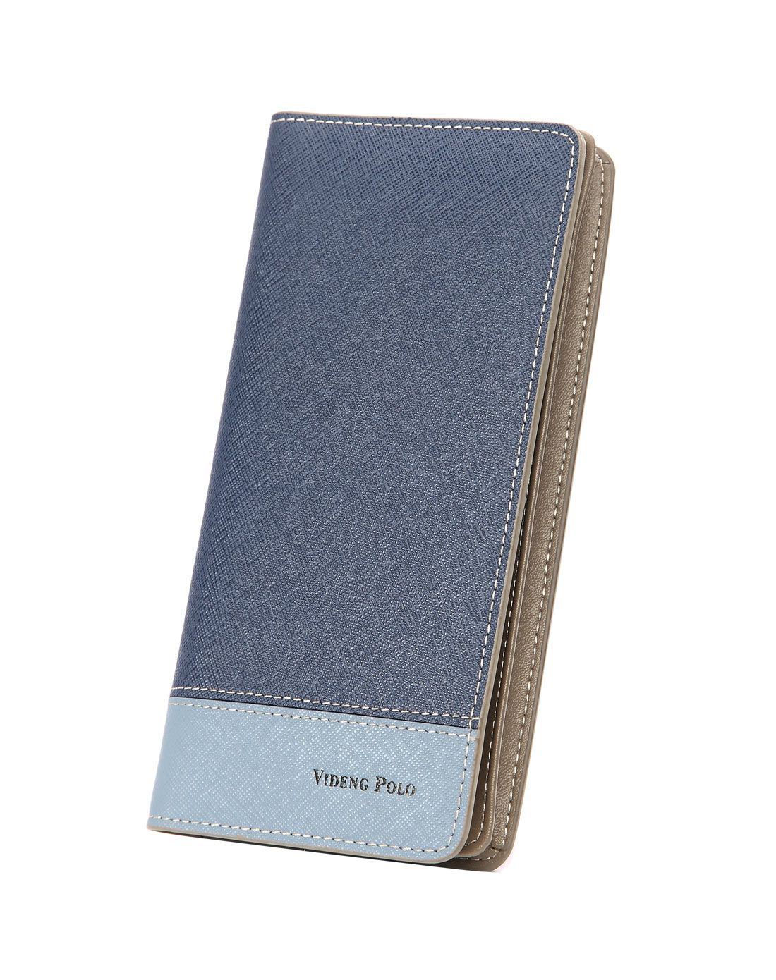 男款大容量撞色钱包