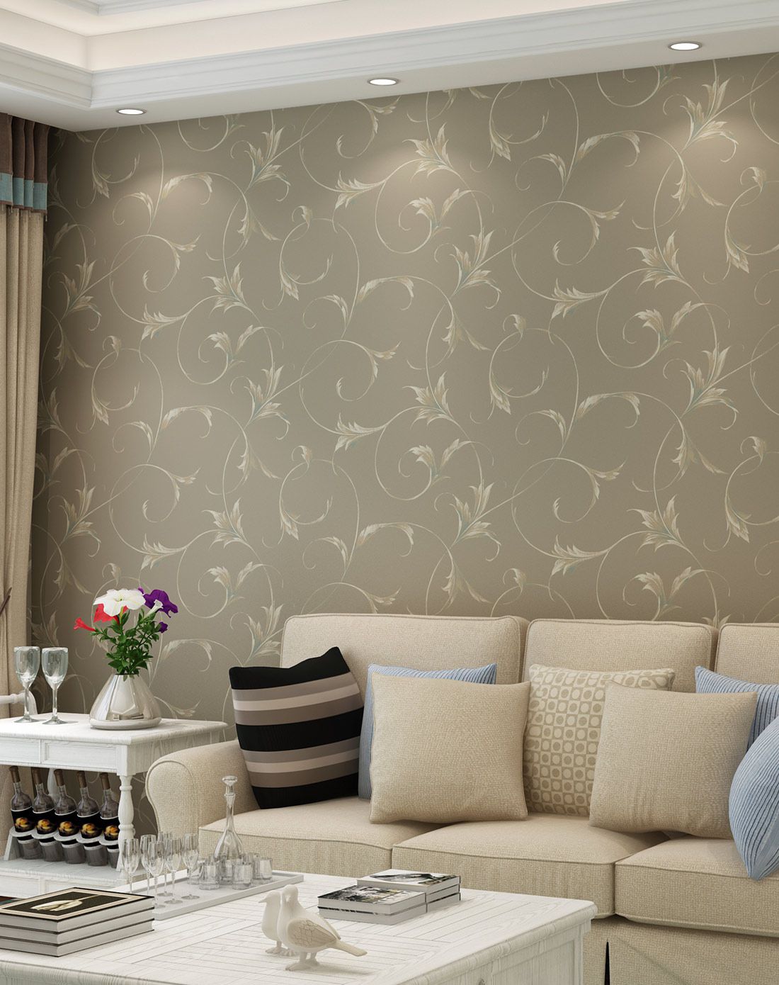 特惠 欣旺现代简约无纺布壁纸 三卷起售