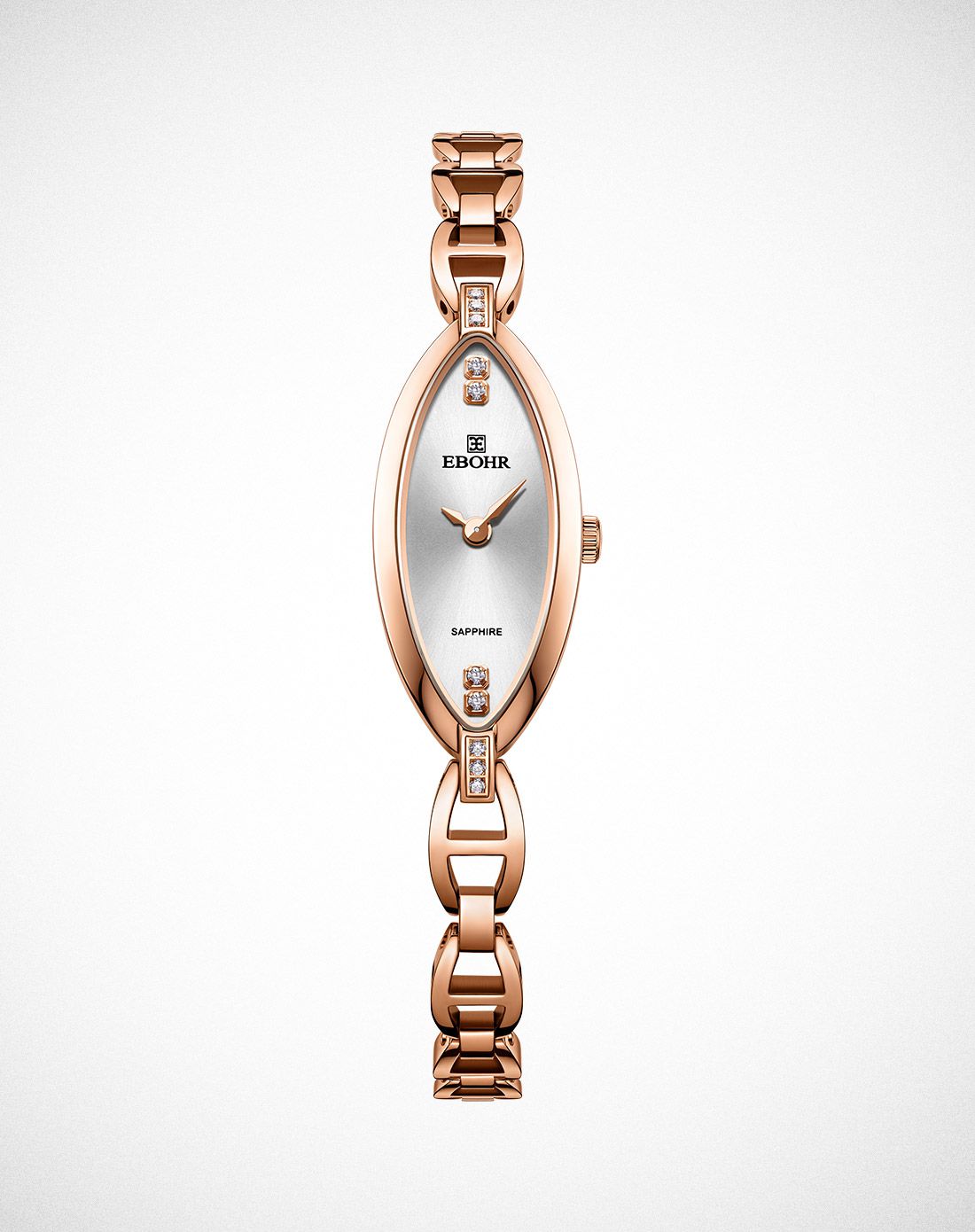 依波ebohr依波 【2016新品】华贵间金手链风格石英女表v50550128l