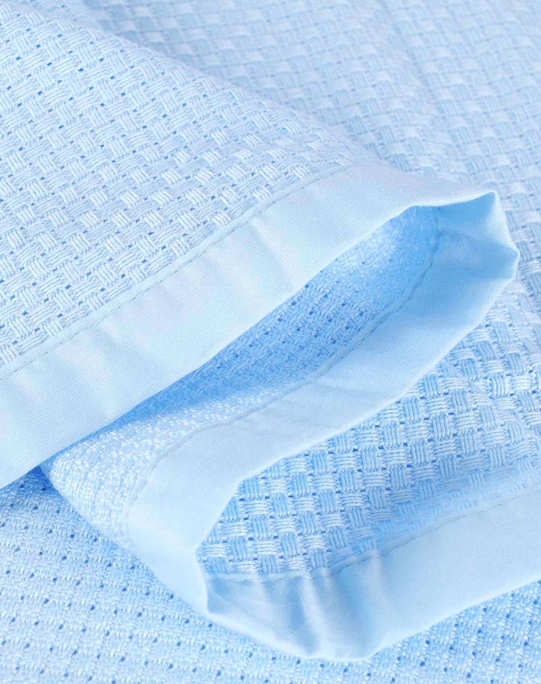 蓝色宝宝竹纤维冰爽盖毯