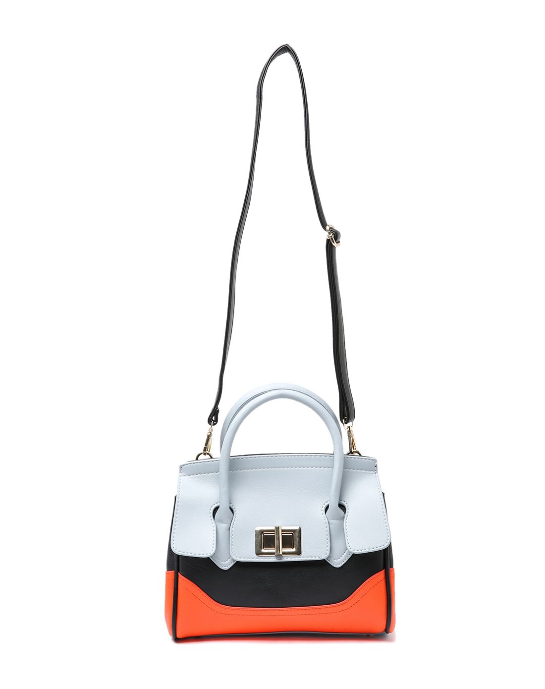 carlton london鞋包拼色简约锁扣手提包clb10af000721_唯品会