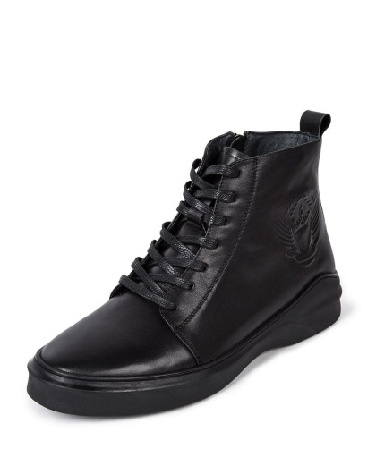 波尔谛奇牛皮纯经典高帮冬靴k6g6117-h1_唯品会