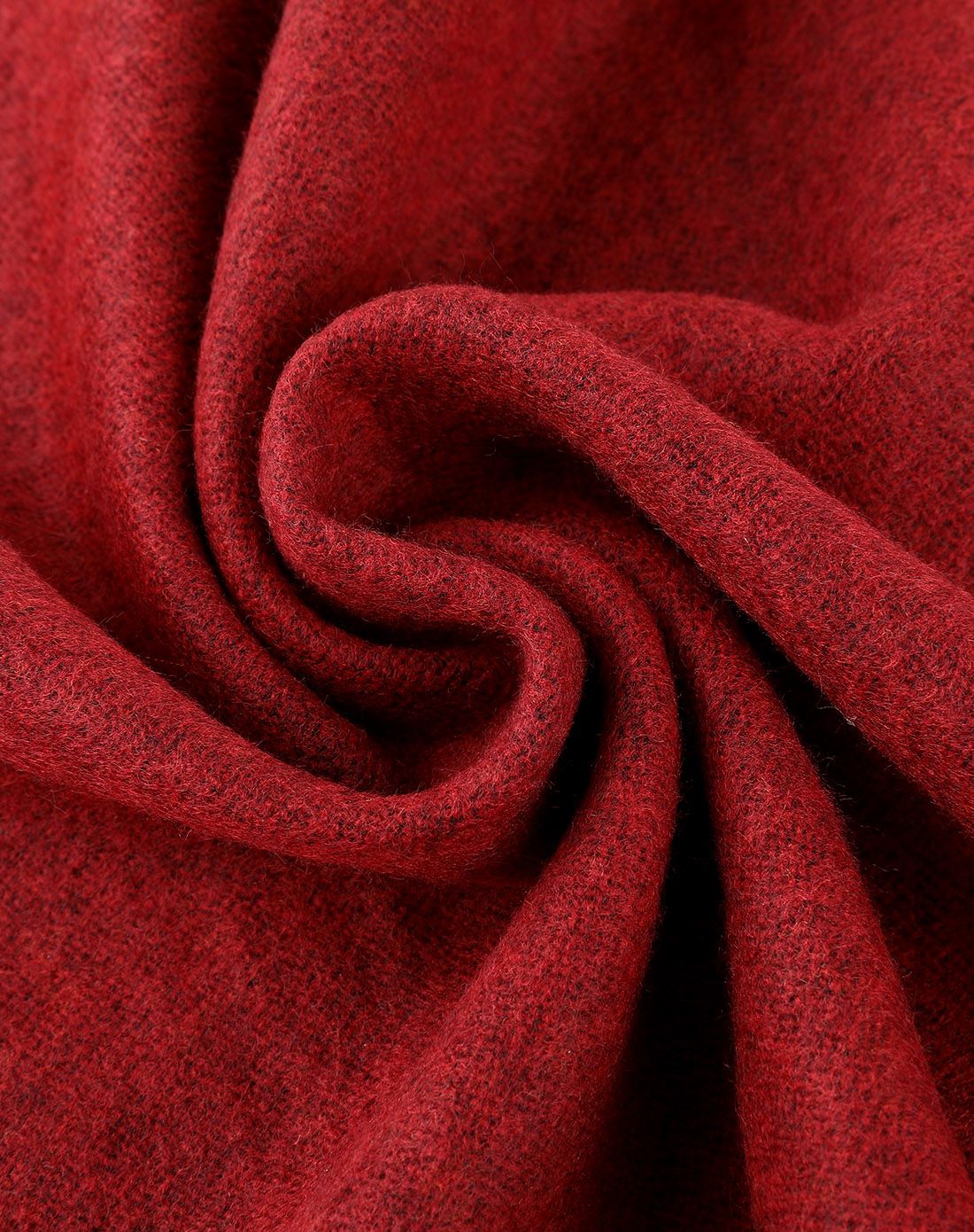 舒适绒面料净色保暖围巾