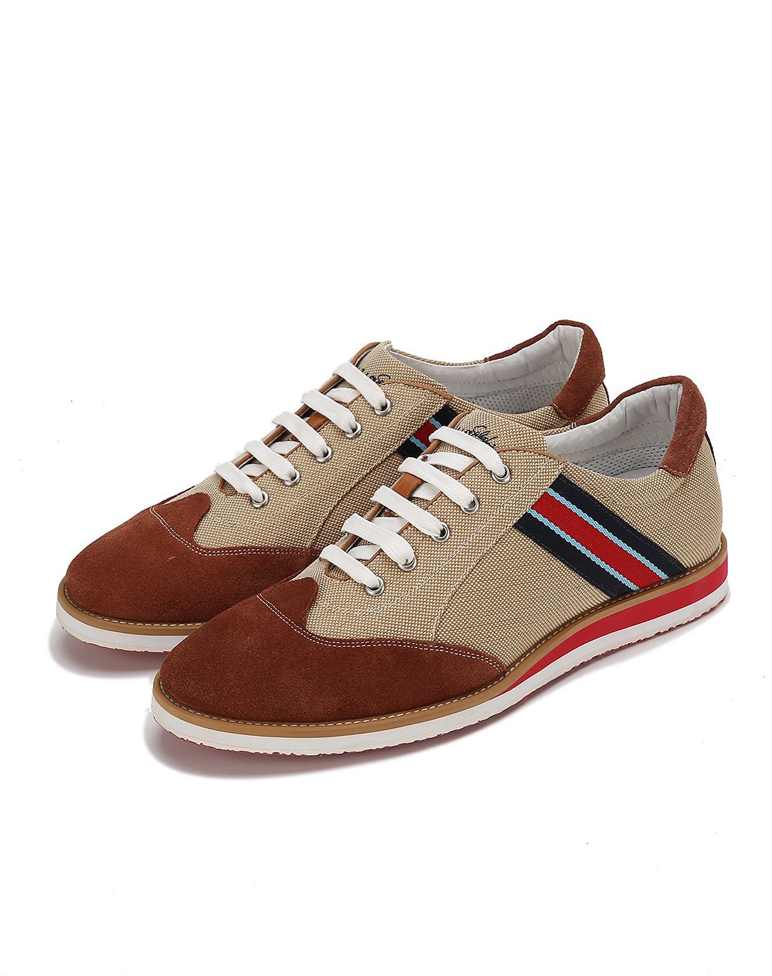 沙驰satchi sport男士休闲鞋专场【男款】舒适透气 休闲鞋棕色s152