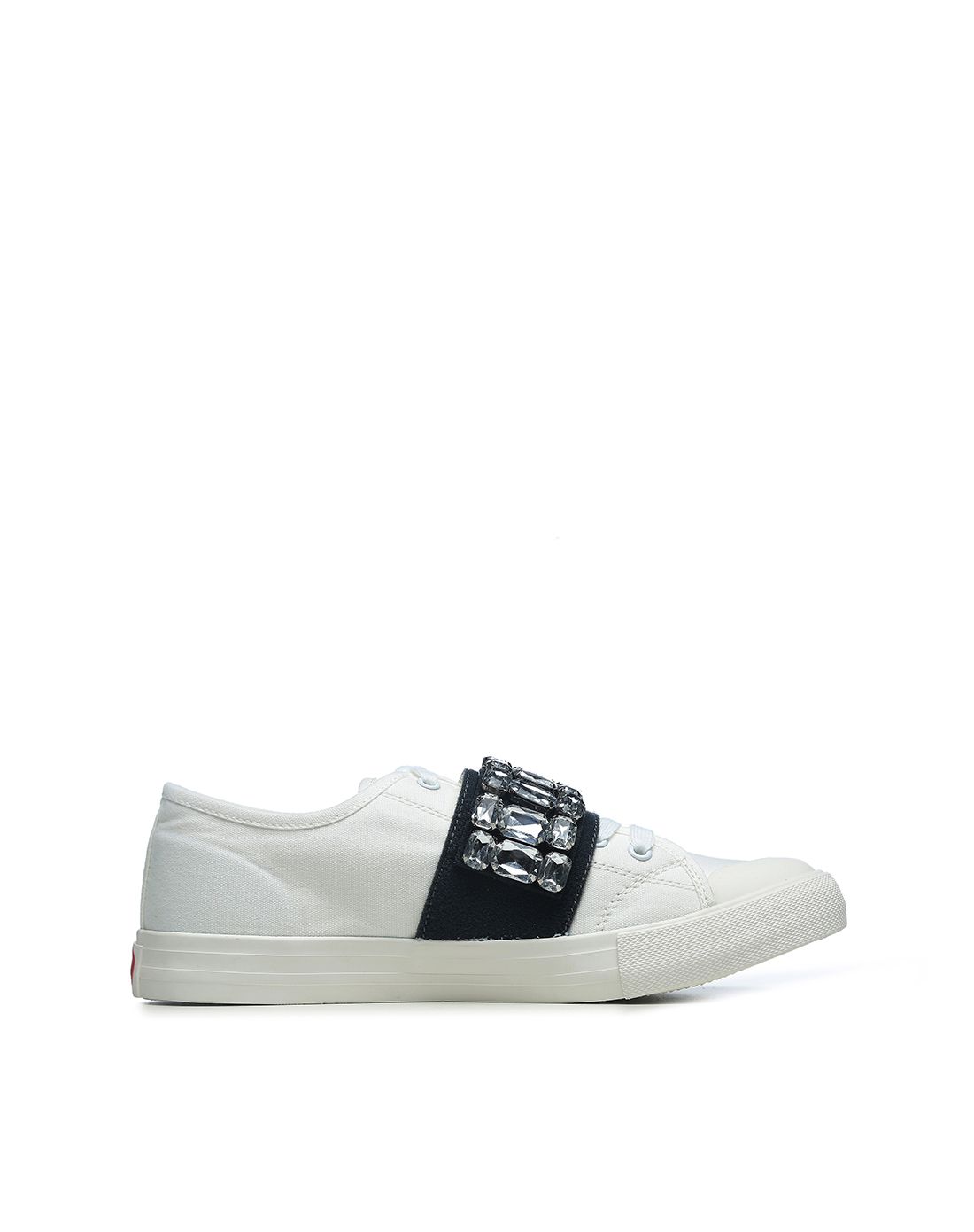 可拆卸缝钻魔术贴拉带休闲鞋