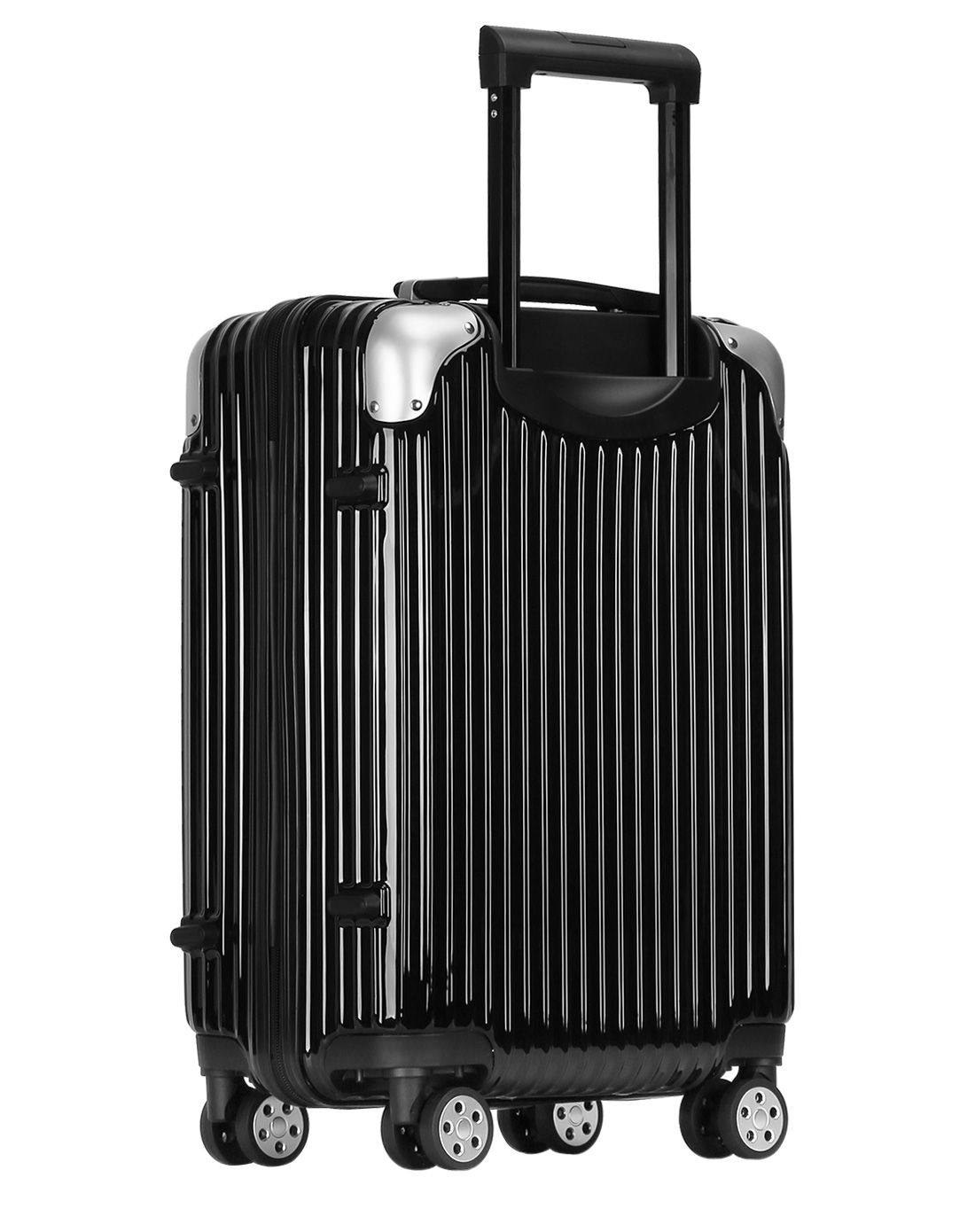 alain delon拉杆箱专场直发货阿兰德隆带包扣拉链箱星曜黑20寸ad