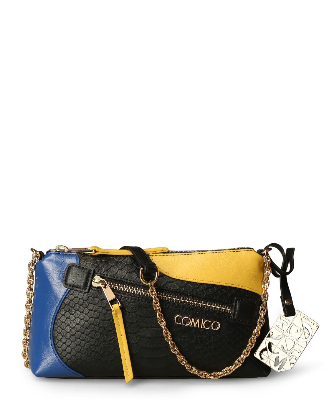 comico高美高女款粉红色斜跨小包c8034