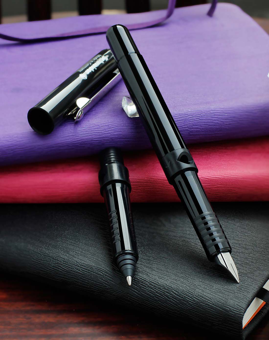 德国施耐德bk400黑色钢笔套装礼盒装