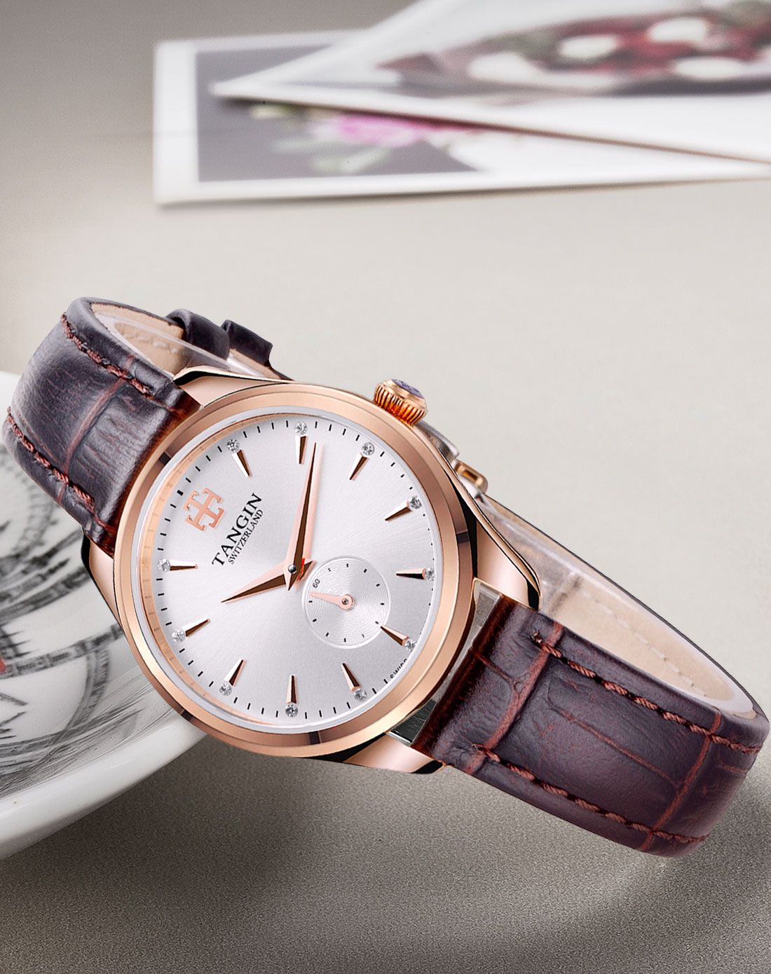 瑞士tangin手表专场 tangin 【商务休闲】休闲女表 商品编码:wpt1017