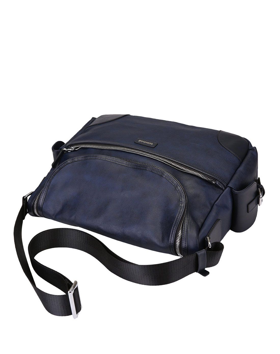 texwood箱包专场 蓝色织物休闲男包 商品编码:bf6h0014-08 收藏商品