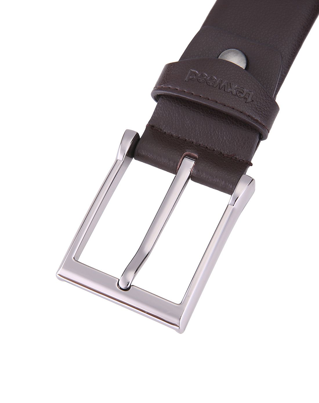 texwood牛皮经典款百搭针扣男皮带da6h0091-05_唯品会