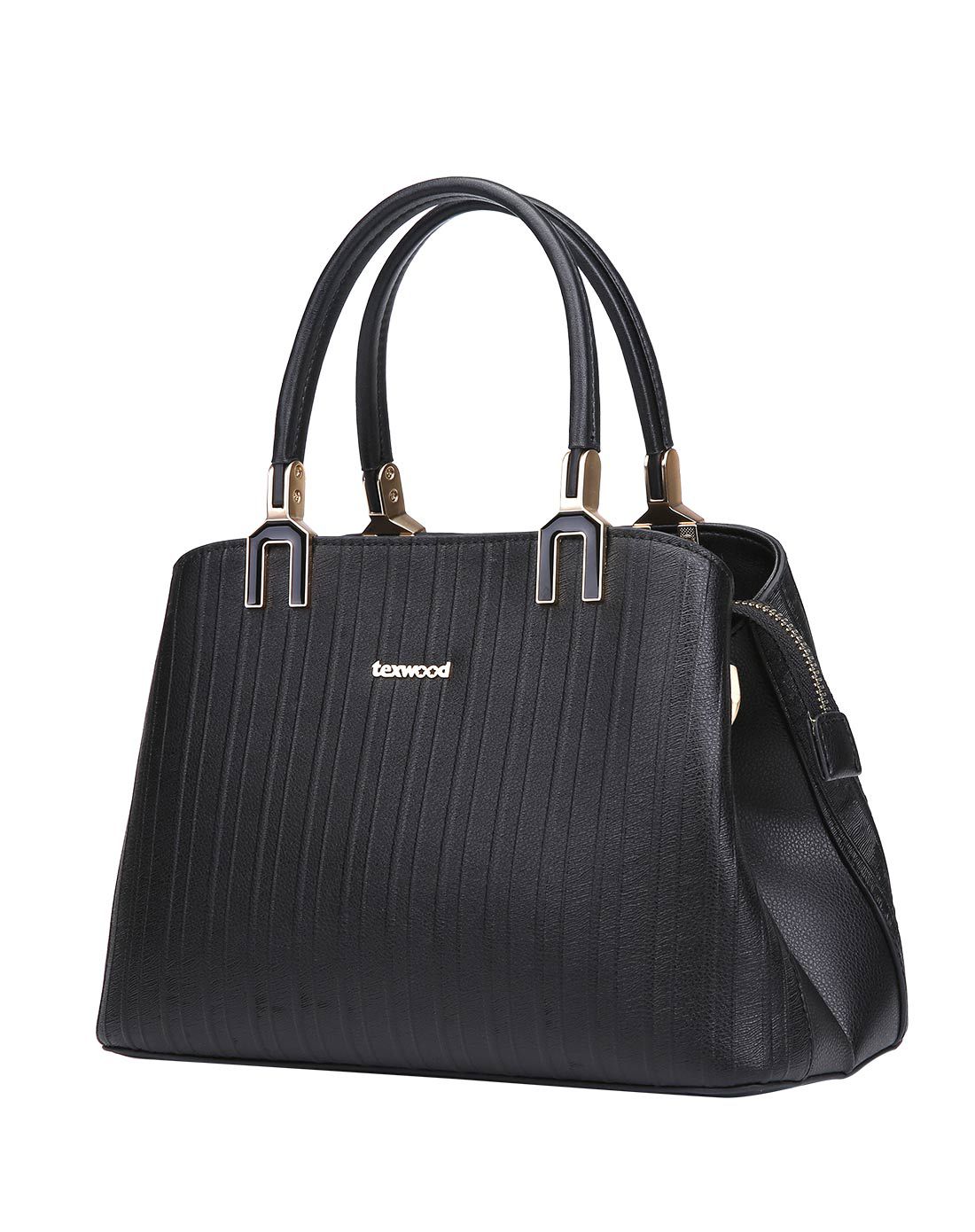 texwood箱包专场 黑色牛皮优雅女包 商品编码:z16i0061-01 收藏商品