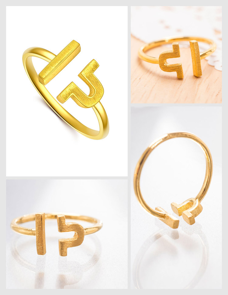 [星恋系列]天秤座 足金戒指-计价约2.9g