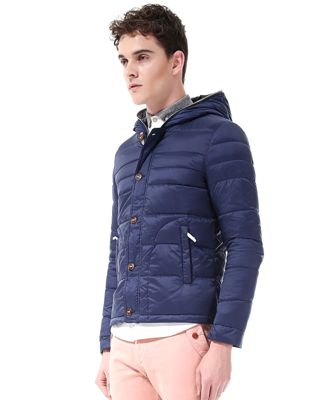 摩高mogao藏蓝色羽绒服861153057467藏蓝色_唯品会