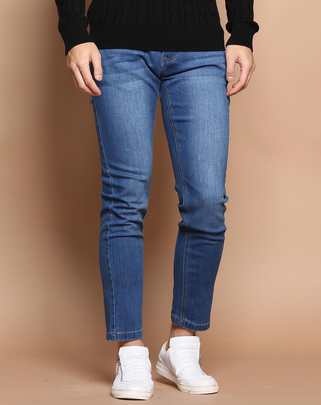 真维斯jeanswest男装深蓝色弹性修身牛仔裤je-64-1810022530_唯品会
