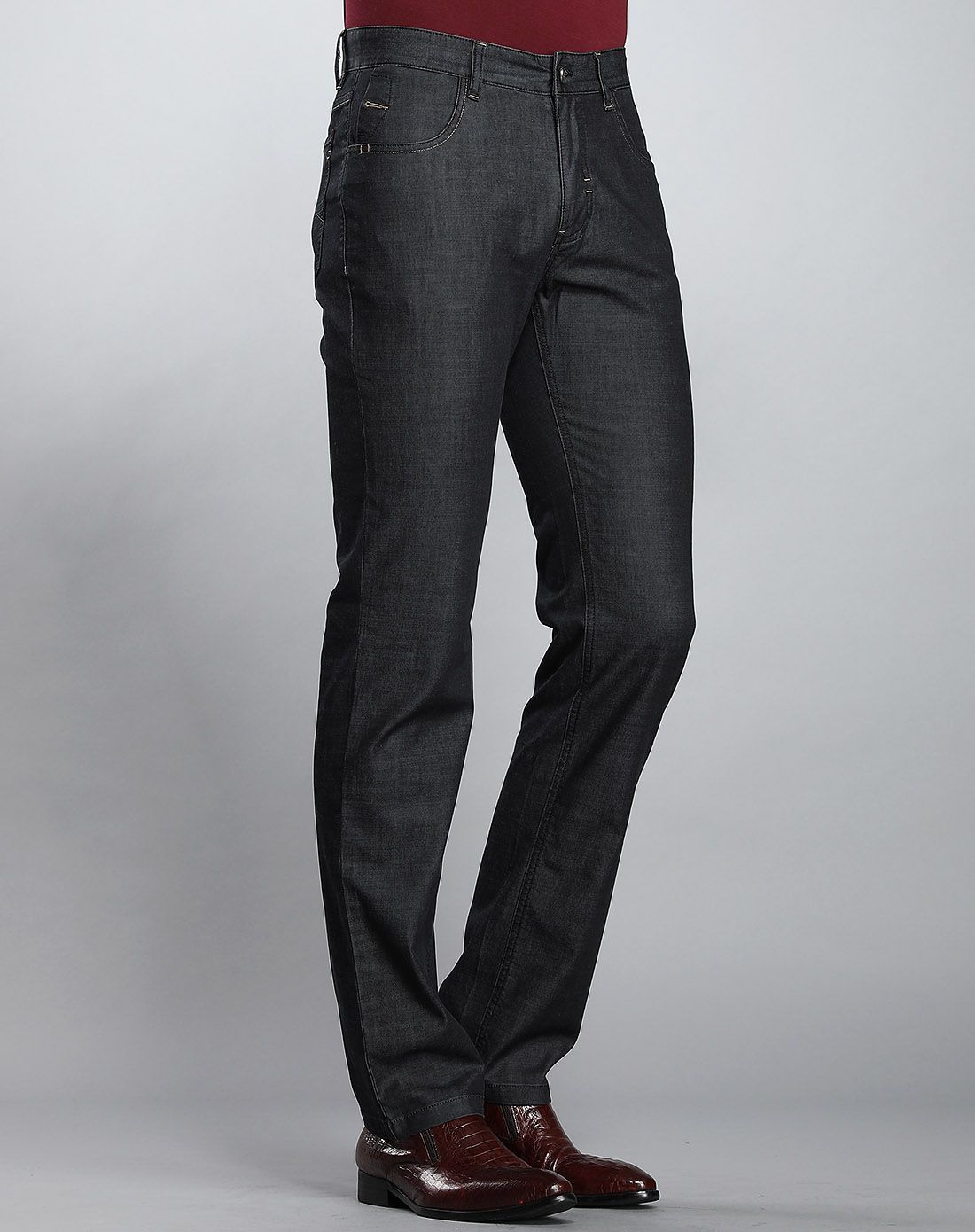 利奥纳多leonardo棉弹力混纺舒适百搭牛仔裤r62bk71099739_唯品会