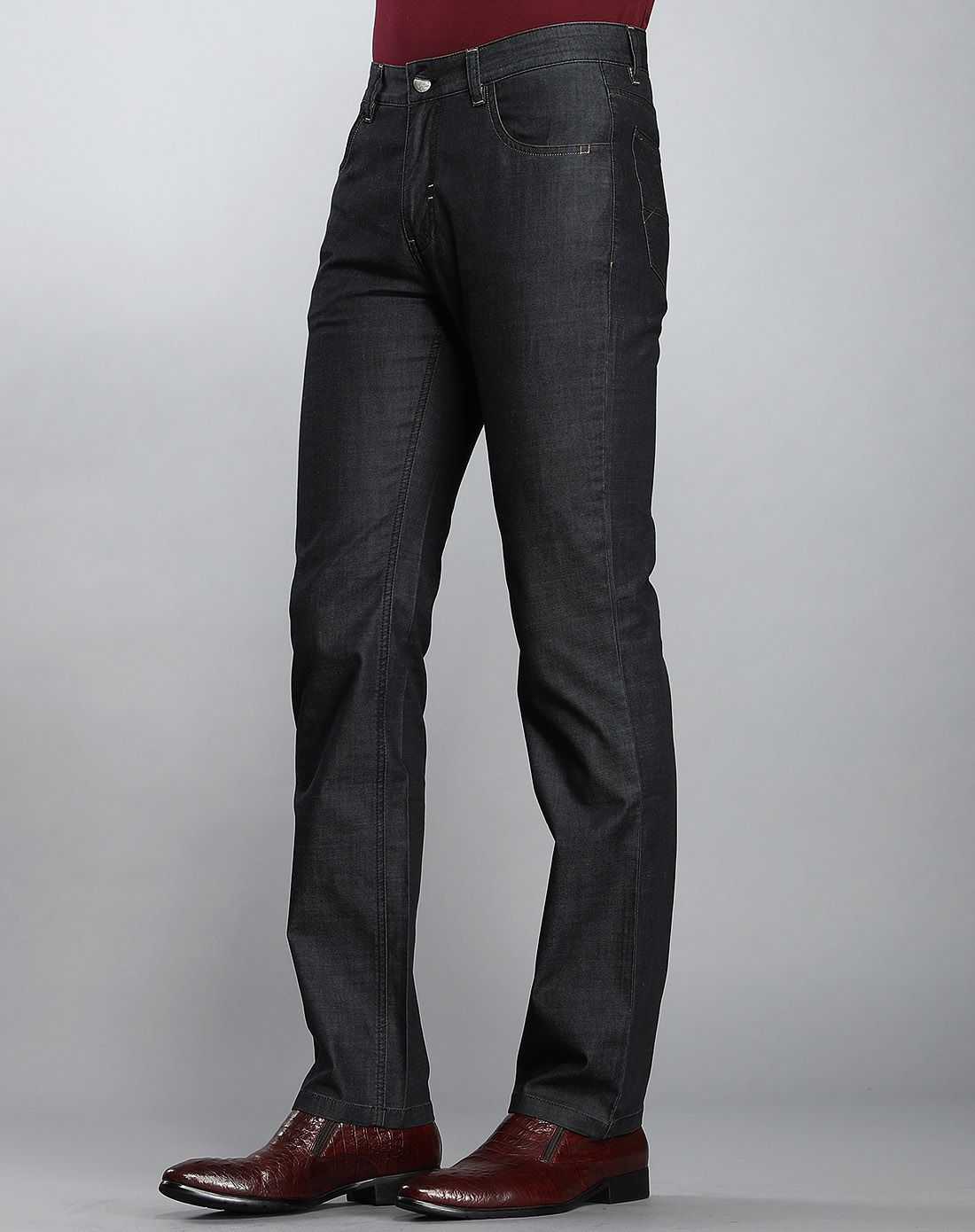 利奥纳多leonardo棉弹力混纺舒适百搭牛仔裤r62bk71099739_唯品会